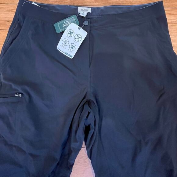 L.L. Bean Women’s Fleece Lined Comfort Trail Bottom Performance Pants Size 16 - Picture 3 of 7